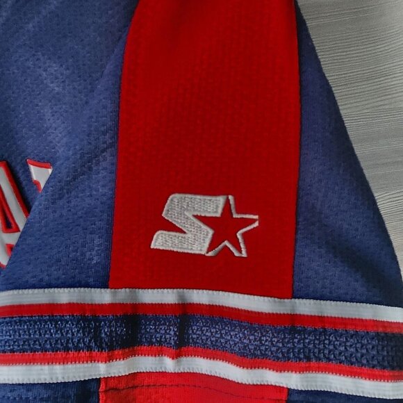 Vintage MLB Starter St Louis Cardinals Starter Navy Blue Baseball Jersey Size L - Picture 4 of 13